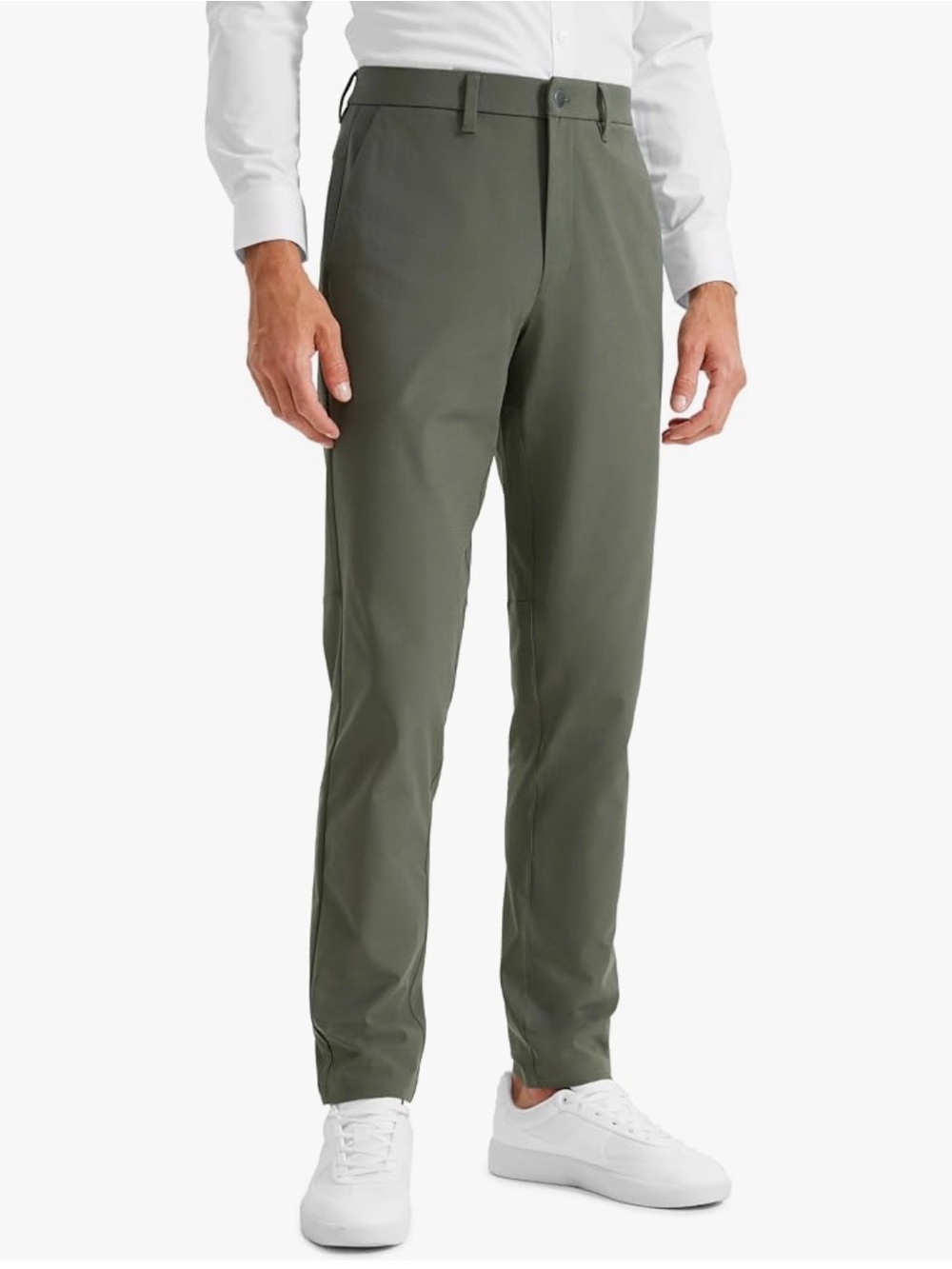 CRZ YOGA Men's Golf Pants - Light Army Green - New with Tags